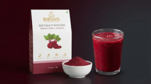 Healthy Beetroot Powder Smoothie | BIBUVA Recipe