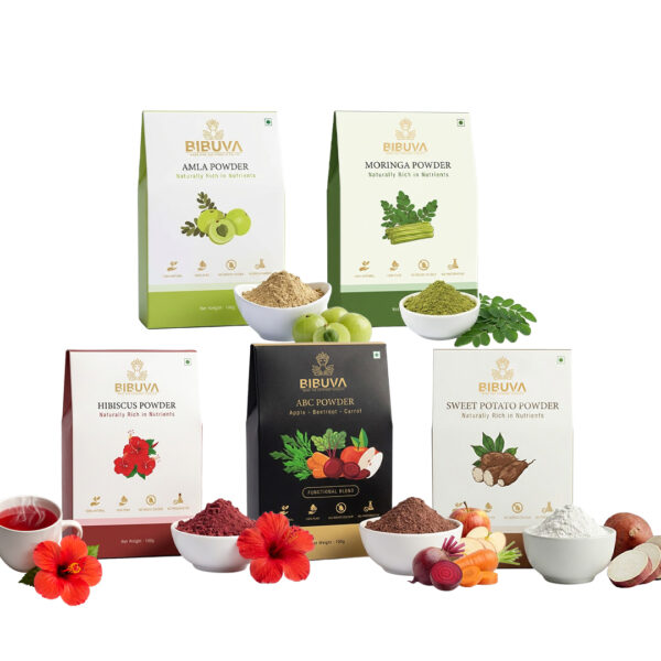 Wellness Combo – 5 Natural Powders